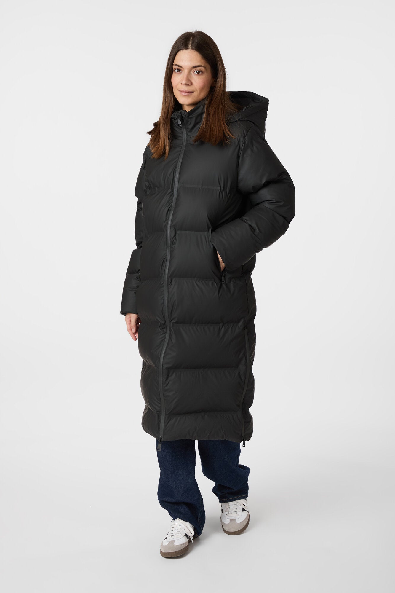 Viviana Puffer dunjakke - Sort